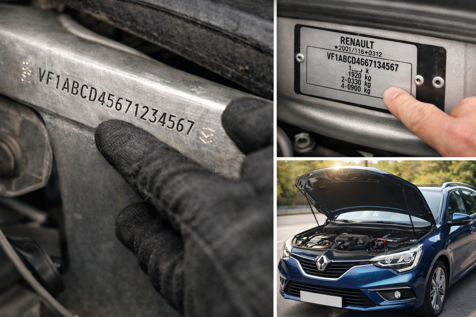 comment vérifier un véhicule avant achat avec contrôle du VIN et de la plaque constructeur